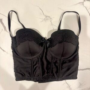 Guess by Marciano Black Lace Bustier